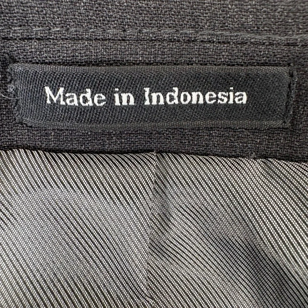 Pronto Uomo Suit Men 44R 38x28 Dark Gray Wool Blend Flat Front Corpcore Modern
